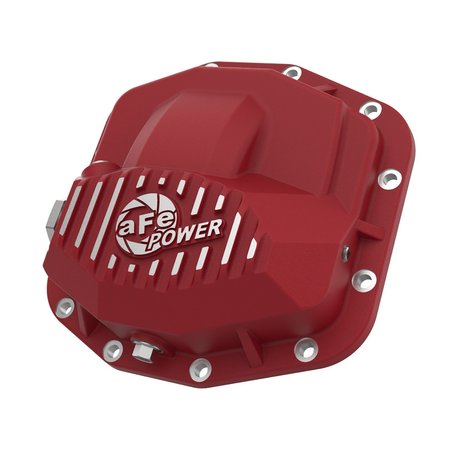 AFE POWER PRO SERIES FRONT DIFFERENTIAL COVER RED (DANA M210) 46-71030R
